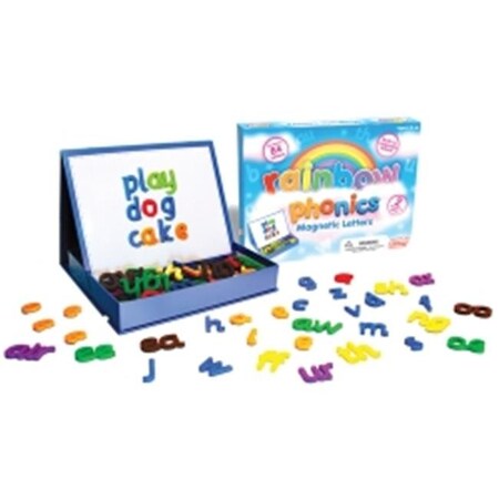Junior Learning Junior Learning JRL194 Rainbow Phonics Magnetic Letters JRL194